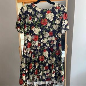 Zara floral dress